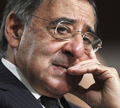 Then-CIA director nominee Leon Panetta testifies on Capitol Hill on June 9, 2011.
