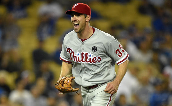 Cliff Lee had little trouble with the Dodgers.