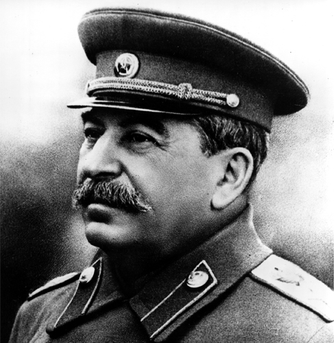 Soviet leader Josef Stalin.