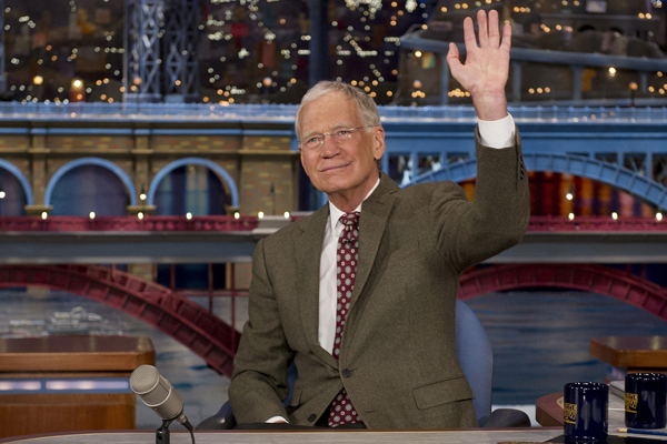 "Late Show" host David Letterman