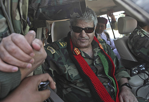 Gen. Abdul Fatah Younis,  April 2011.