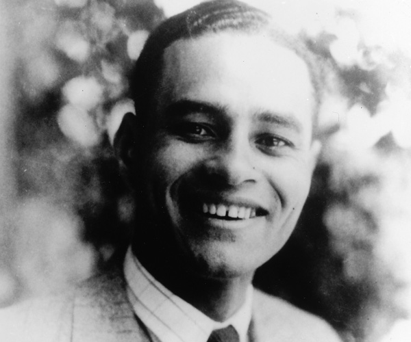 Ralph Bunche as a senior at UCLA in 1927.