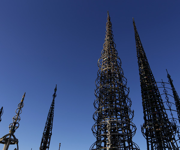 The Watts Towers Arts center in 2015.
