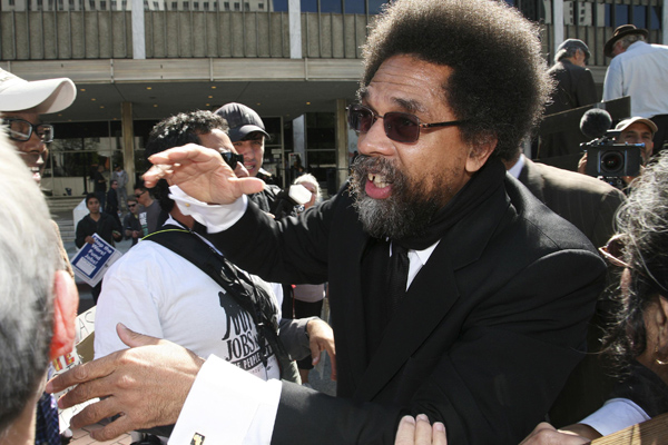 Cornel West is an outspoken commentator and the author of the books "Race Matters" and "Democracy Matters."