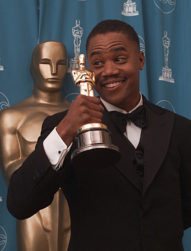 Cuba Gooding Jr. won for "Jerry Maguire."
