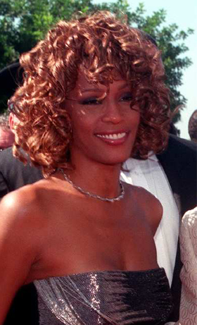 Whitney Houston at the Emmys
