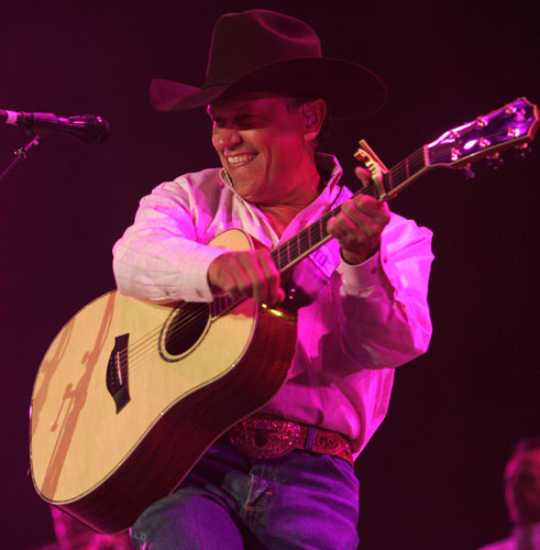 George Strait plays the first Stagecoach.