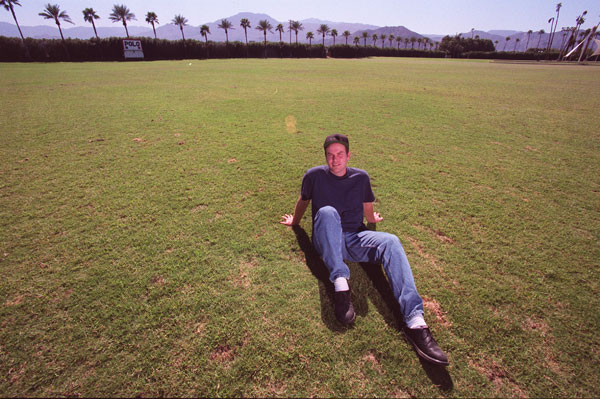 Coachella promoter Paul Tollett in Indio in 1999.
