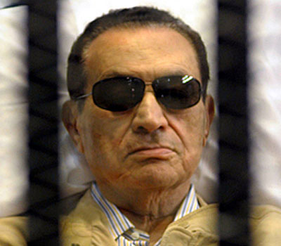 Egyptian officials denied reports that Hosni Mubarak is clinically dead