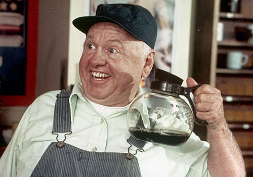 Mickey Rooney earned an Emmy for his performance in "Bill."