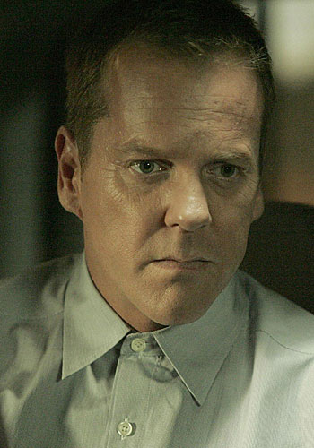 Kiefer Sutherland won the actor Emmy for his portrayal of Jack Bauer on "24."