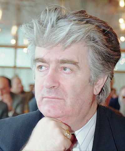 Radovan Karadzic in 1995