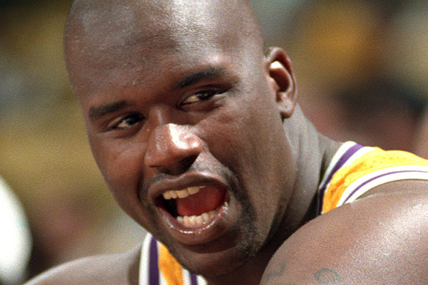 Shaquille O’Neal in 1996.