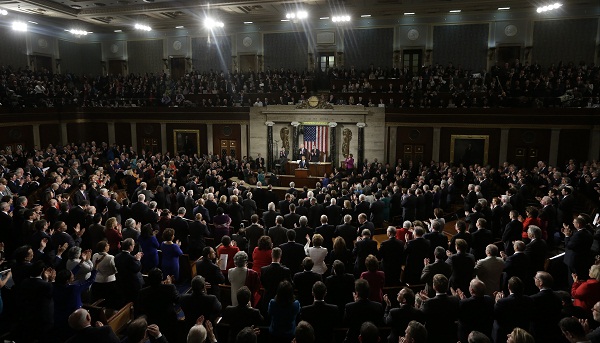President Obama delivers his State of the Union address.