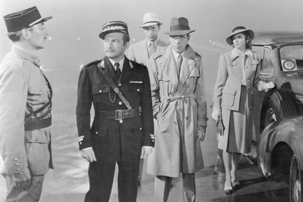 A scene from "Casablanca."