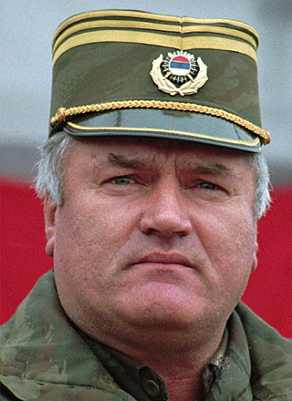 Ratko Mladic in 1995.