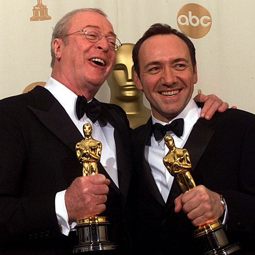 Michael Caine and Kevin Spacey