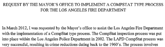 Godown's preliminary report said the LAFD's statistics could not be trusted.