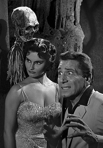 Richard Conte and Suzanne Lloyd in "Perchance to Dream," an episode from the first season of "The Twilight Zone."
