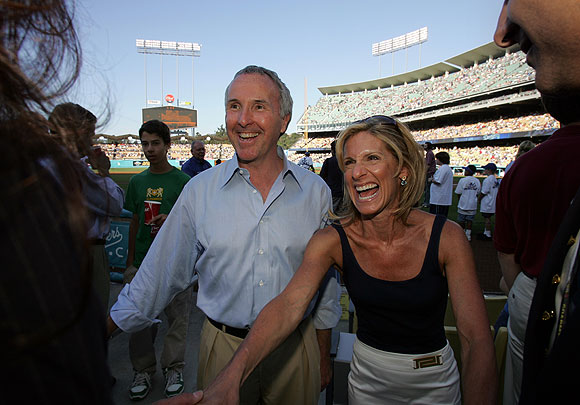 Frank and Jamie McCourt in 2006